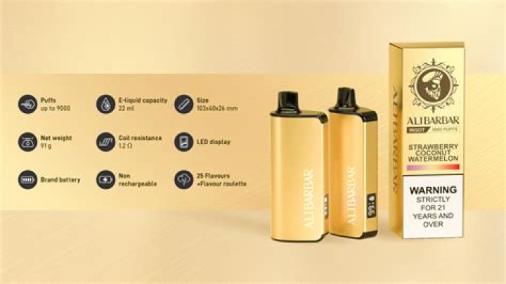 How many puffs does a normal vape have?