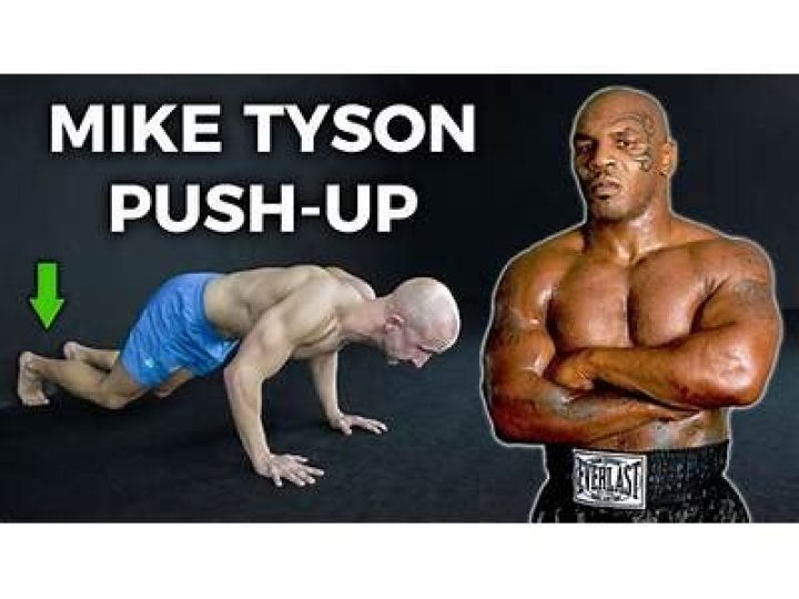 How many push-ups did Mike Tyson?