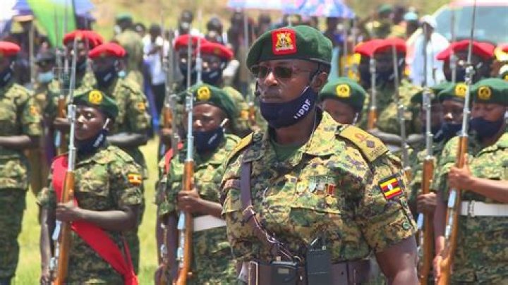 How many soldiers does Uganda have 2020?