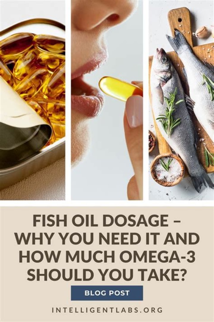 How many times a week should you take fish oil?
