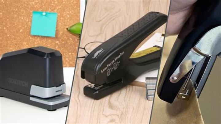 How many types of staplers are there?