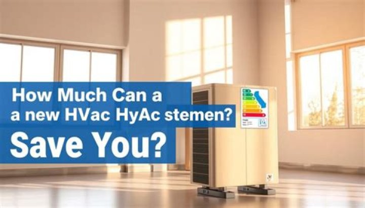 How much can a new HVAC system save?