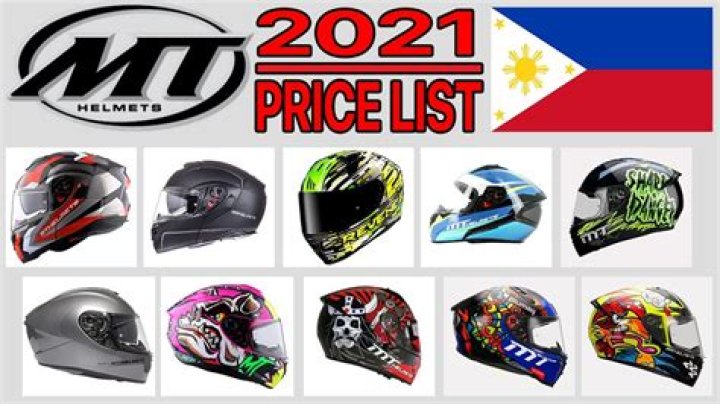 How much does a motorcycle helmet cost?