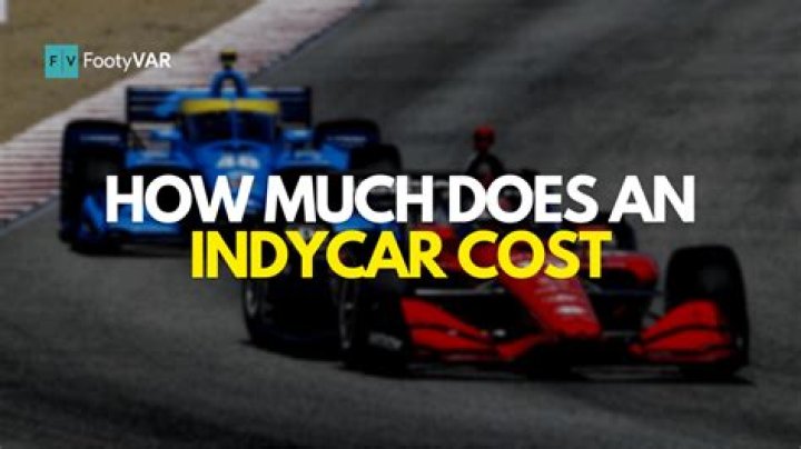 How much does an Indy car cost?