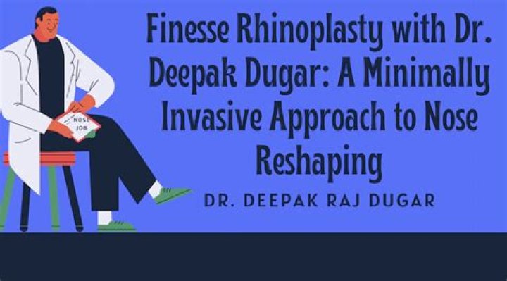 How much does DR Dugar charge for rhinoplasty?