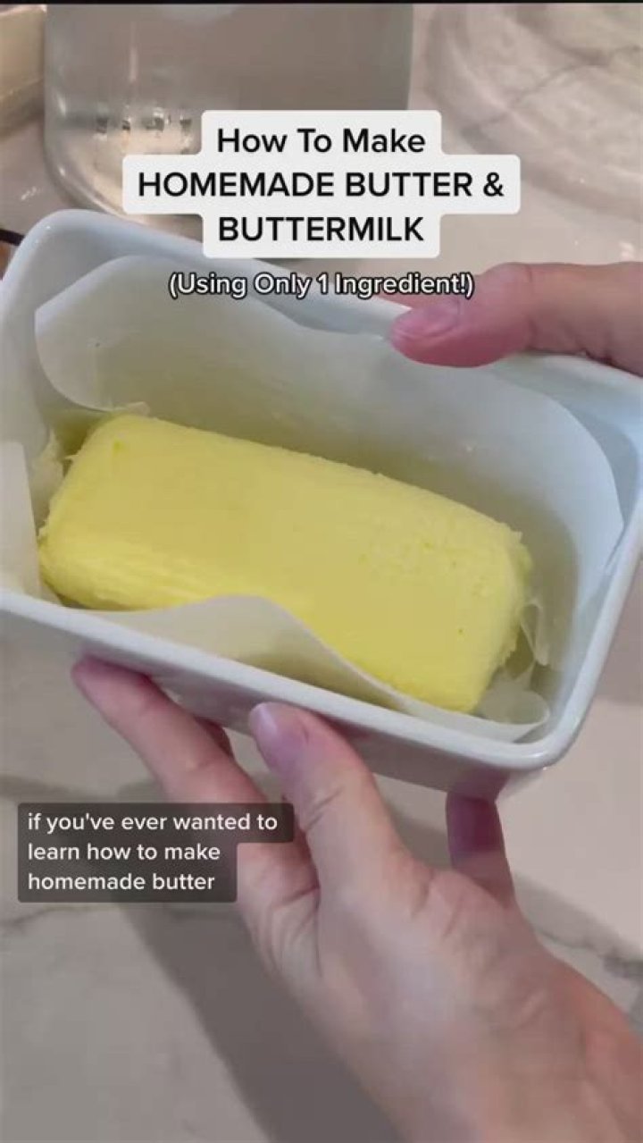 How much does it cost to make butter at home?