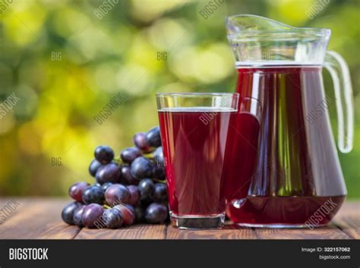How much grape juice should I drink a day?