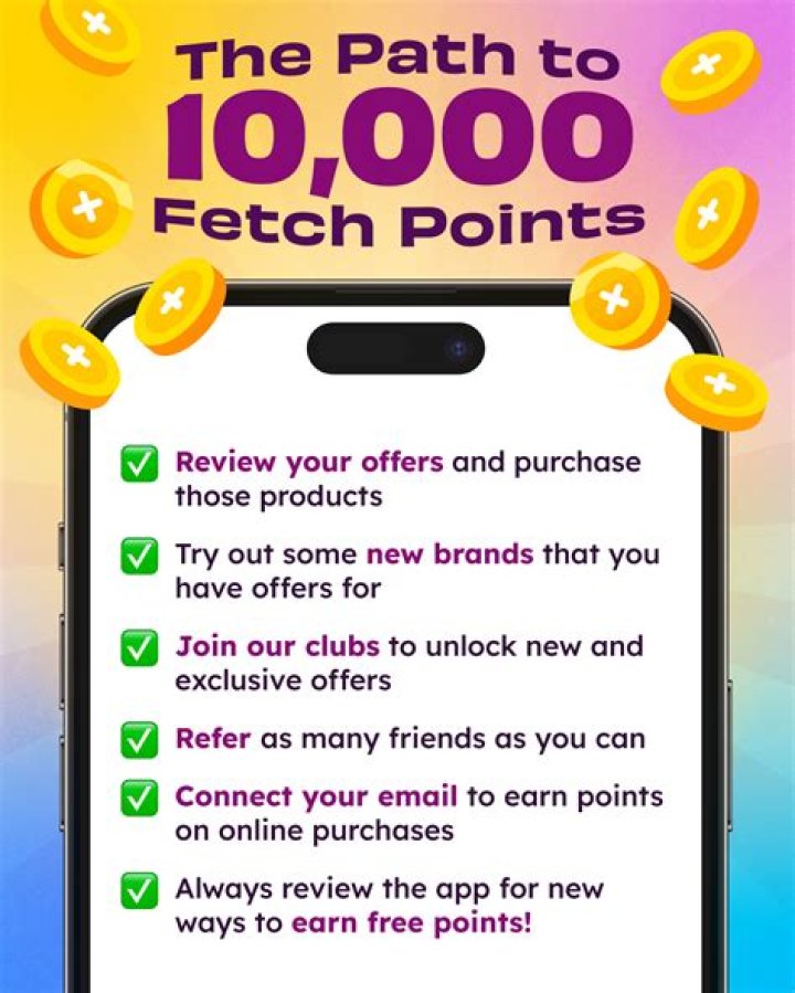 How much is 1000 fetch points worth?