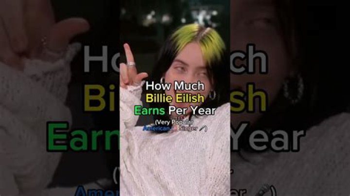 How much money does Billie Eilish?