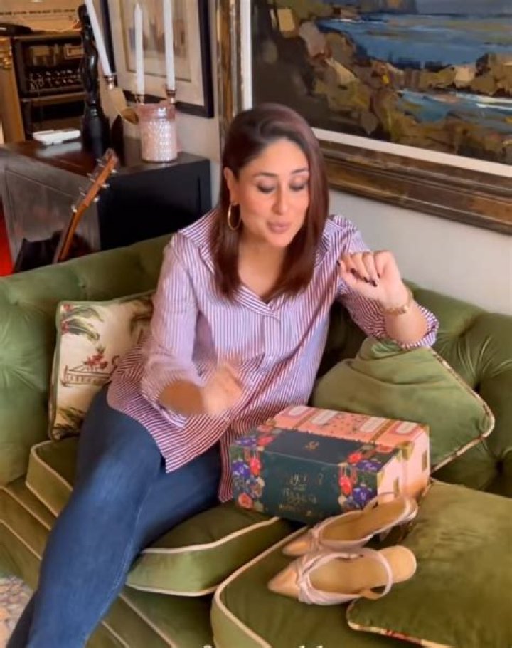 How much water does Kareena Kapoor have?