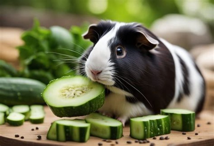 How often can guinea pigs have cucumber?