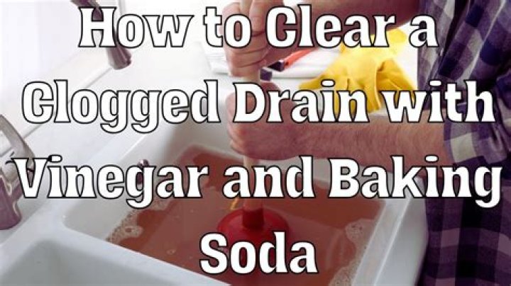 How often should you clean your drains with baking soda and vinegar?