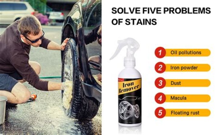 How often should you use iron remover on car?