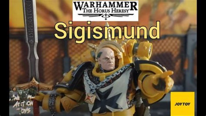 How old is Sigismund 40k?