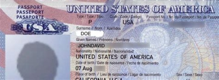 How should name appear on passport?