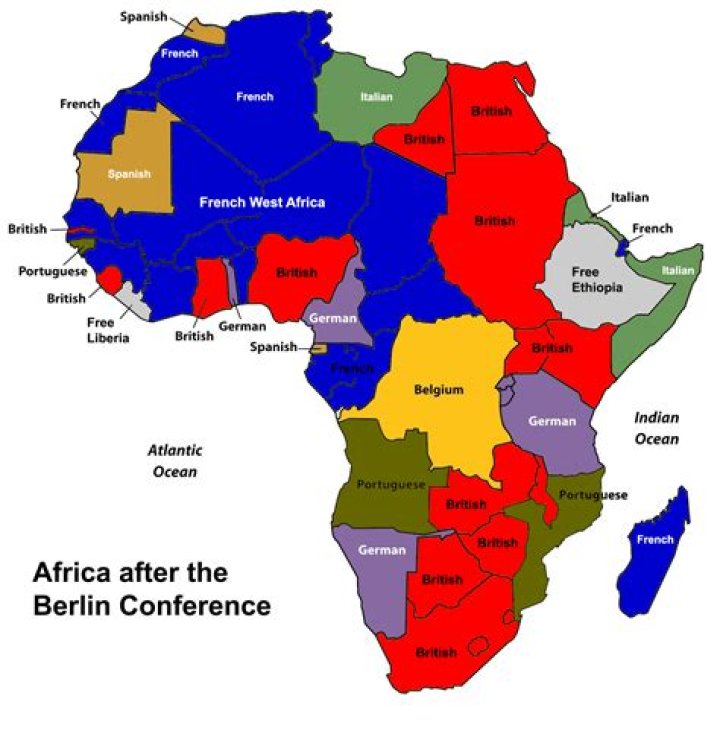 How was Africa involved in WW1?