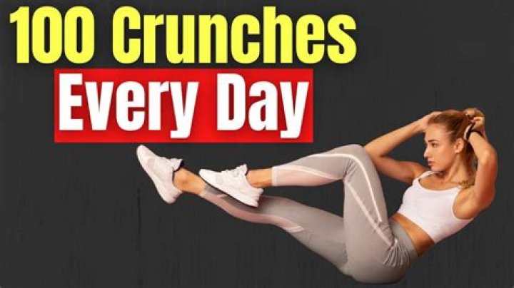 Is 100 crunches a day good?