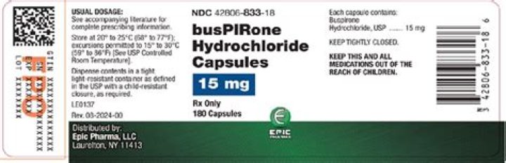 Is 15 mg of buspirone a lot?