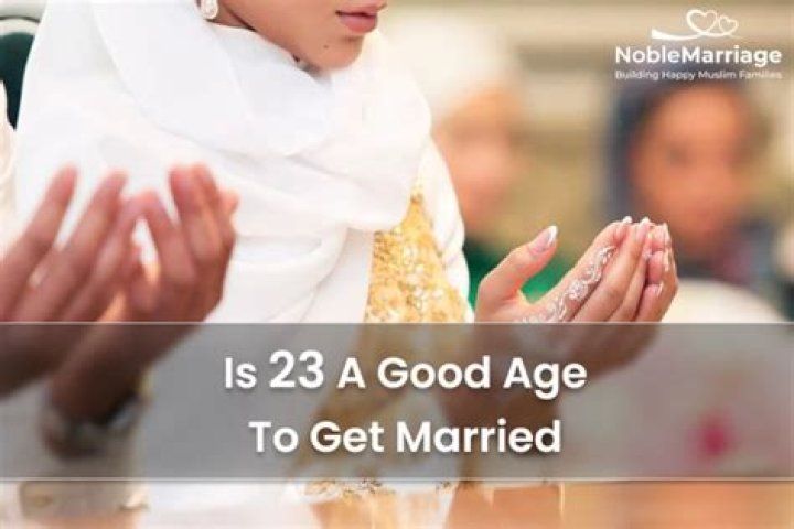 Is 23 a good age to get married?