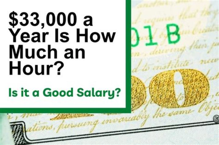 Is 32000 a year good?