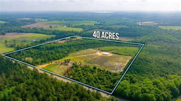 Is 40 acres considered a ranch?
