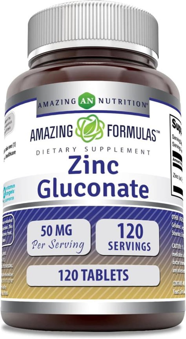 Is 50 mg of zinc gluconate too much?