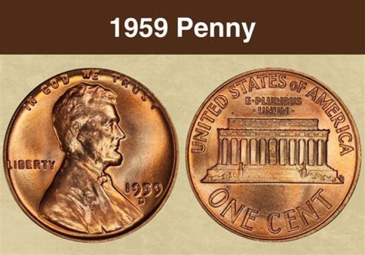 Is a 1959 D penny rare?