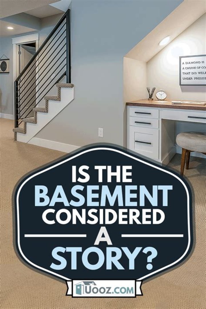 Is a walkout basement considered a story?