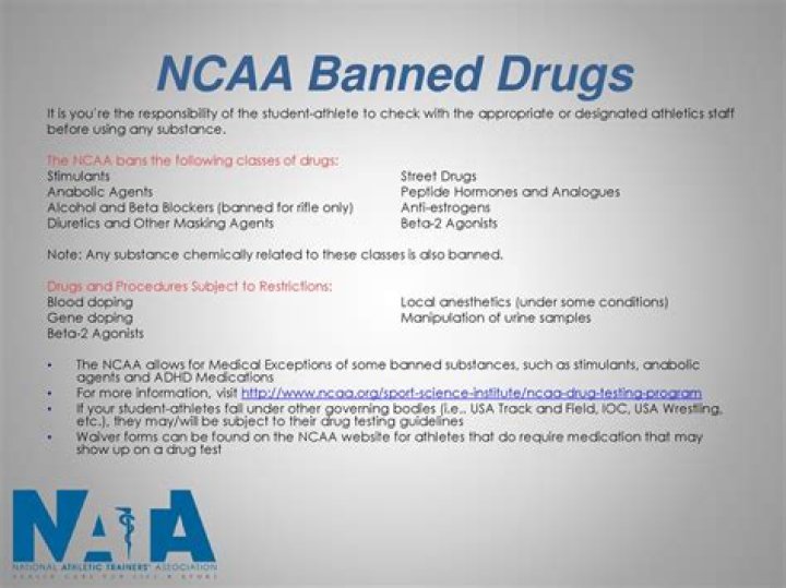 Is alcohol banned by NCAA?