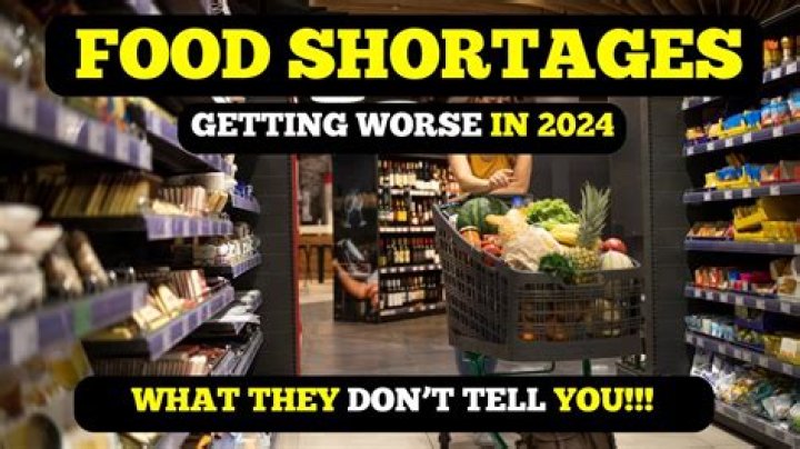 Is America in a food shortage?