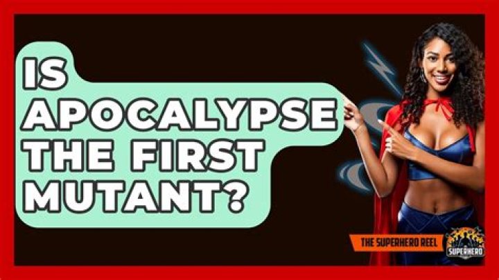 Is Apocalypse the first mutant?