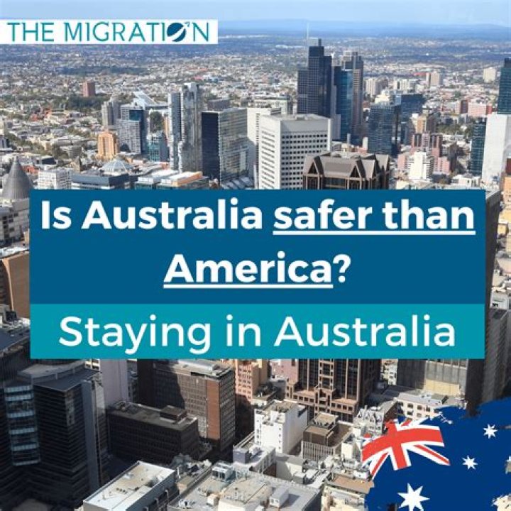 Is Australia safer than USA?