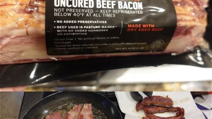 Is beef bacon healthier than pork bacon?