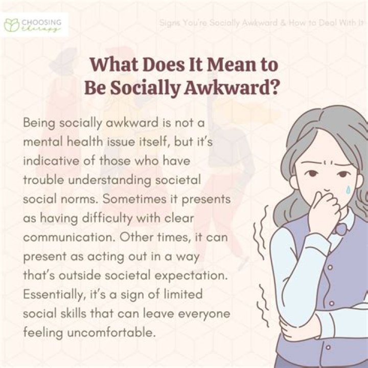 Is being socially awkward a disorder?