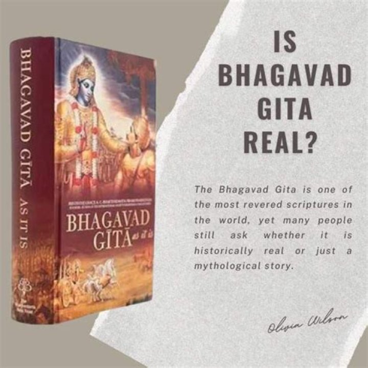 Is Bhagavad Gita real?