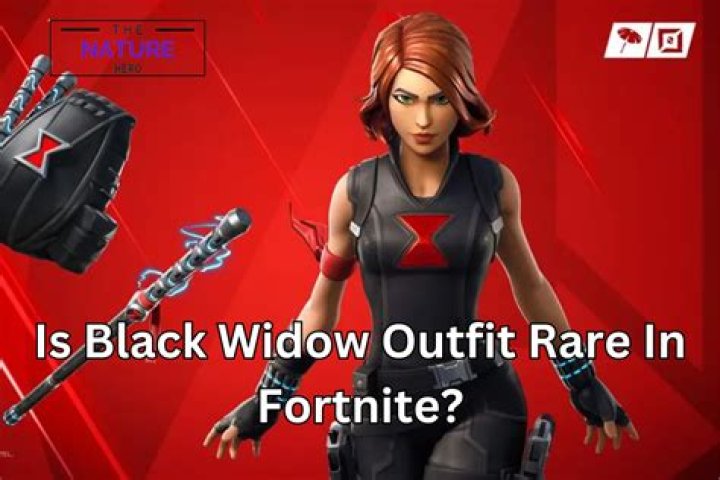 Is Black Widow outfit rare?
