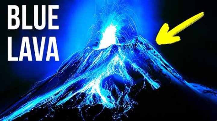 Is blue lava a real thing?