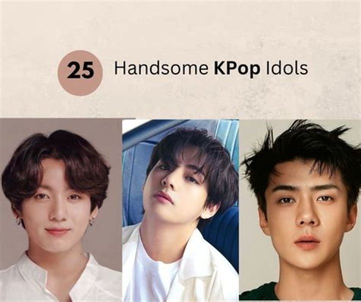 Is BTS V the most handsome K-pop idol?