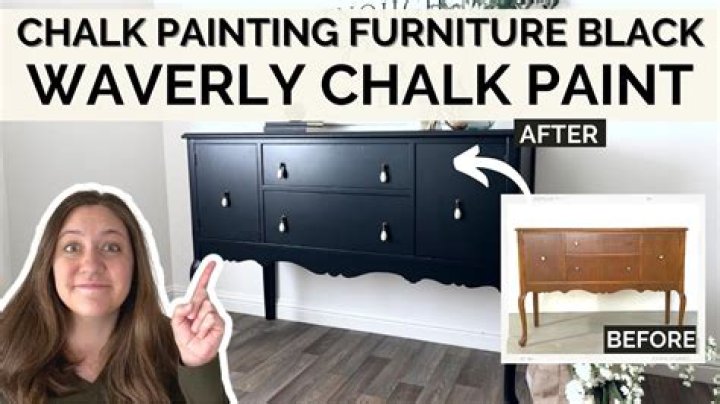 Is chalk paint supposed to look streaky?