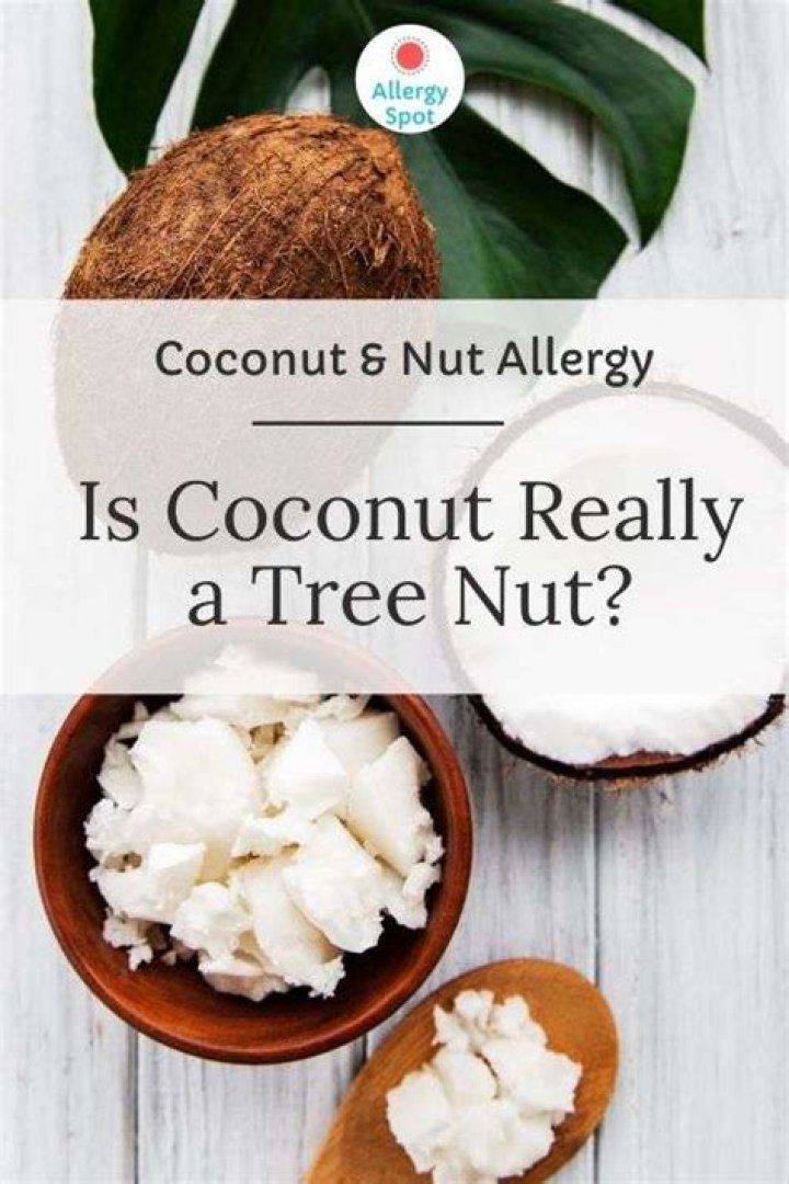 Is coconut oil a tree nut allergy?
