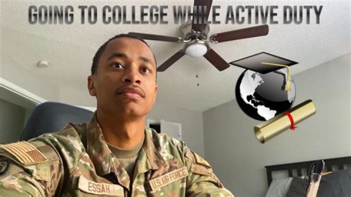 Is college free while in the military?
