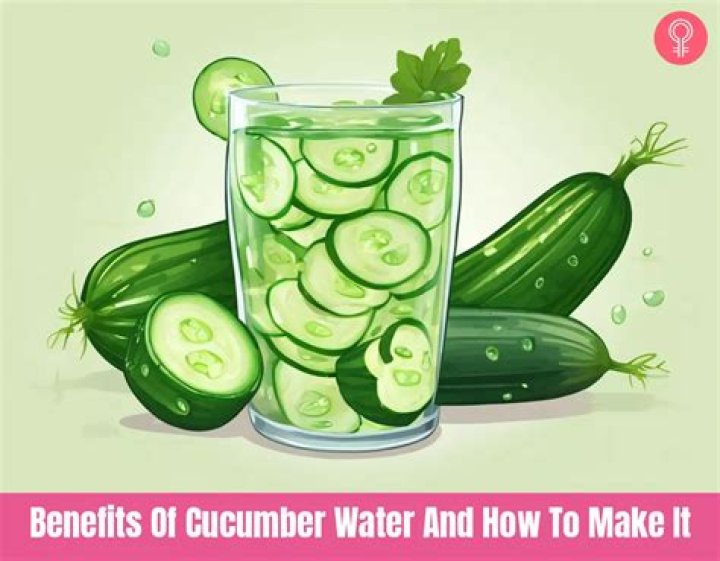 Is cucumber water better than eating cucumber?