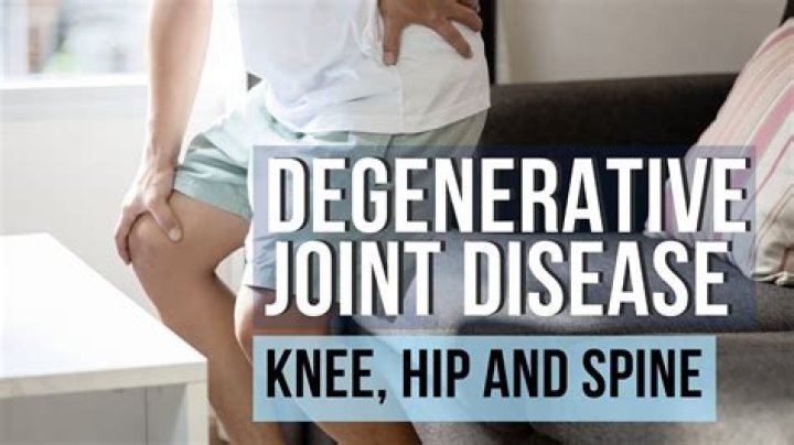 Is degenerative joint disease considered a disability?