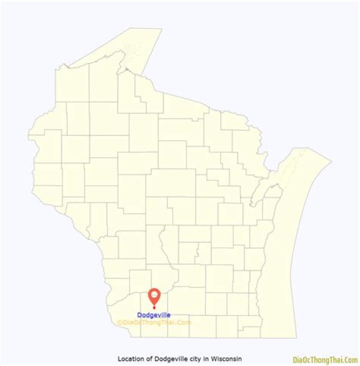 Is Dodgeville in Iowa County?