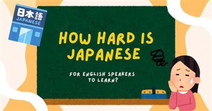 Is English or Japanese harder to learn?
