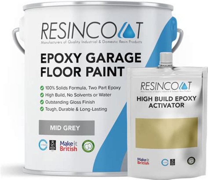 Is epoxy thicker than paint?