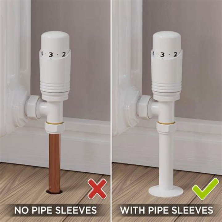 Is expanding foam safe around radiator pipes?