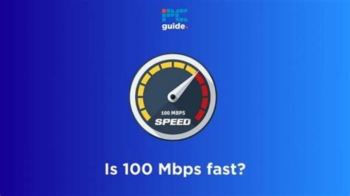 Is fiber 100 Mbps fast?