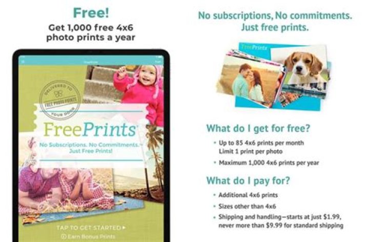 Is FreePrints really free?