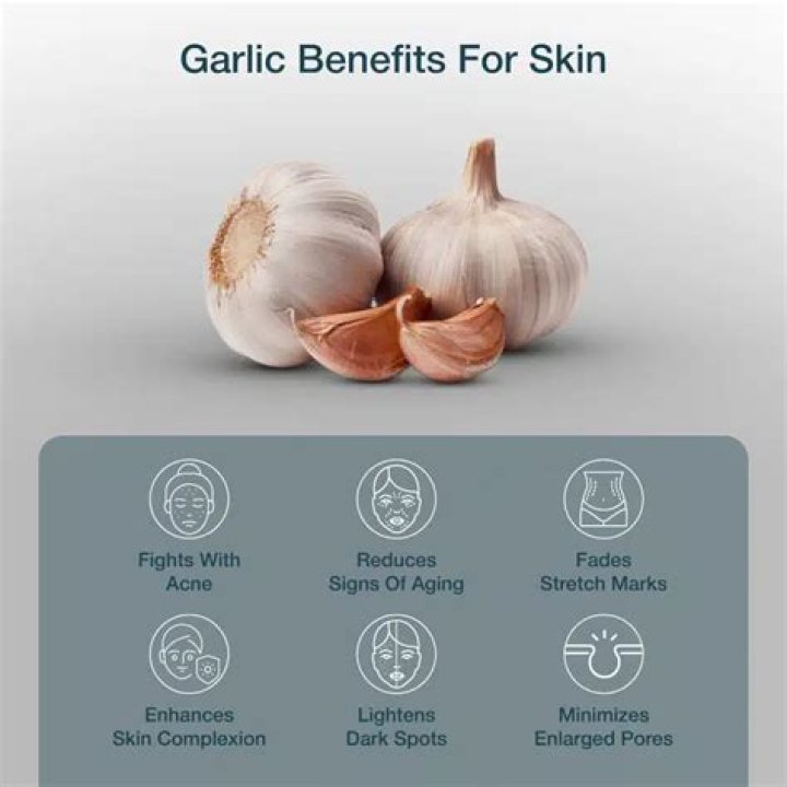 Is garlic good for your skin?